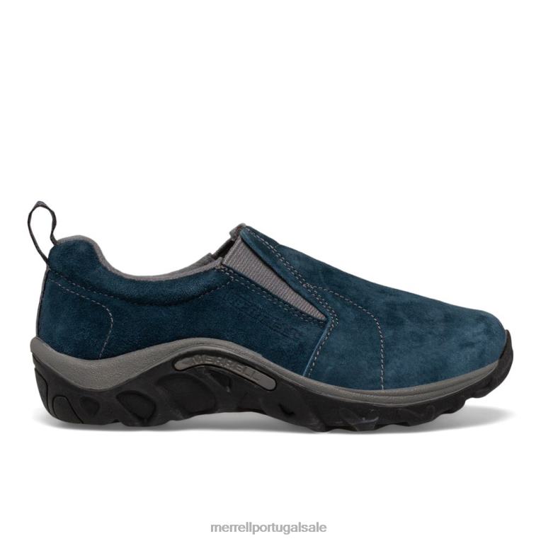 selva moc (j95637l) Merrell crianças 4820N1489 camurça de tinta sapato
