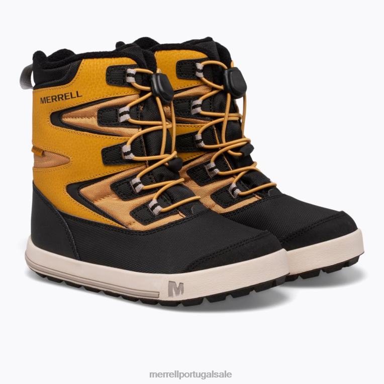 bota banco de neve 3.0 (mk265185k) Merrell crianças 4820N1485 trigo sapato