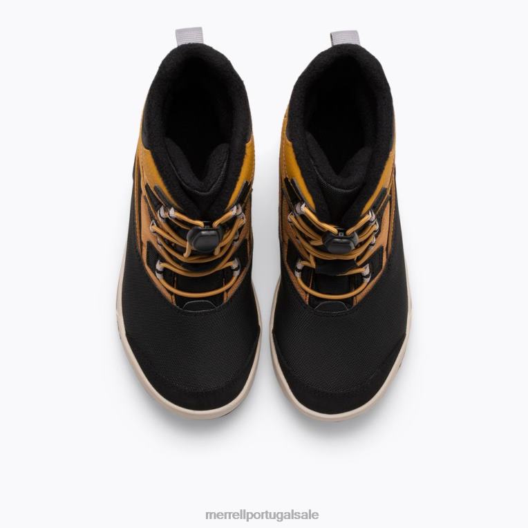 bota banco de neve 3.0 (mk265185k) Merrell crianças 4820N1485 trigo sapato