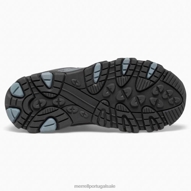 bota impermeável moab 3 mid (mk165704) Merrell crianças 4820N1432 altitude sapato