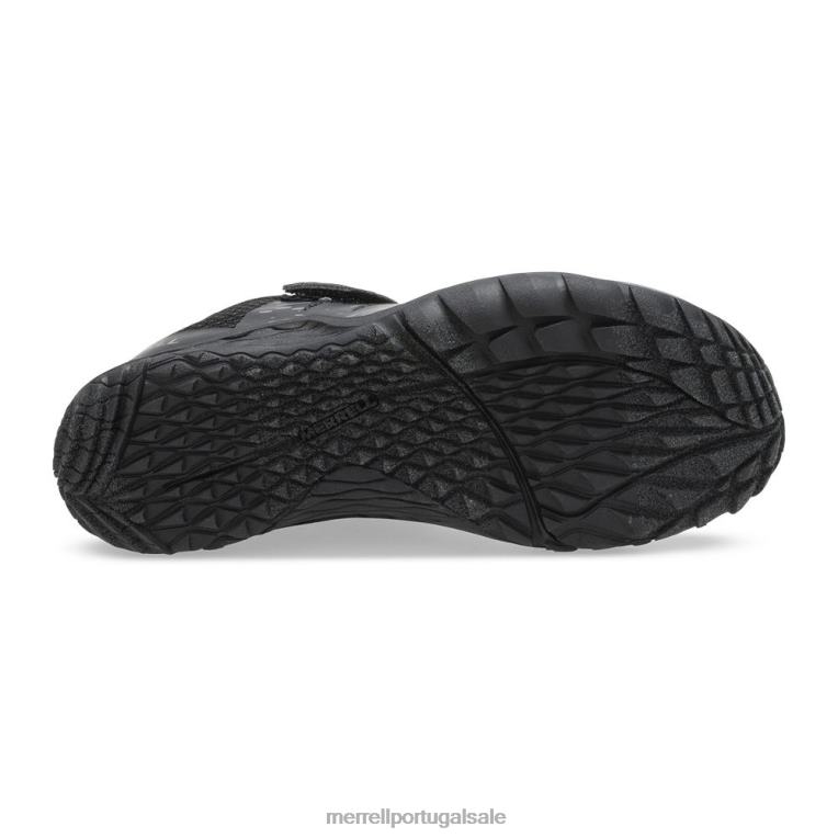 luva de trilha 5 a/c sapato (mk263004k) Merrell crianças 4820N798 preto sapato