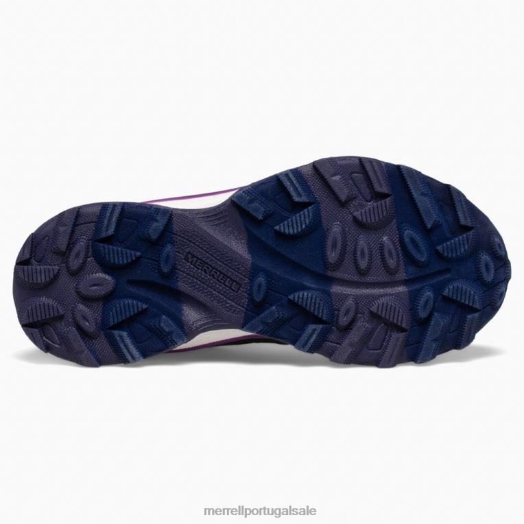 moab velocidade baixa à prova d'água (mk266283) Merrell crianças 4820N1375 galáctico sapato