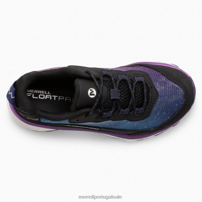 moab velocidade baixa à prova d'água (mk266283) Merrell crianças 4820N1375 galáctico sapato
