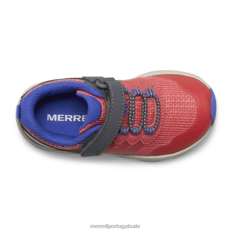 nova 3 jr (ml167230) Merrell crianças 4820N1354 lava sapato