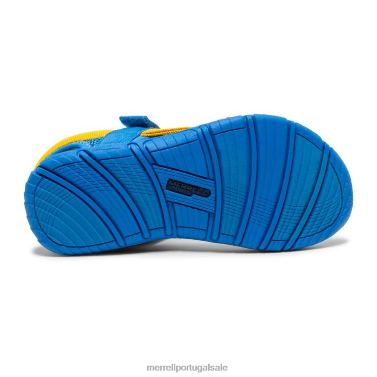 sandália web kahuna (mk264947k) Merrell crianças 4820N1399 multi azul sapato