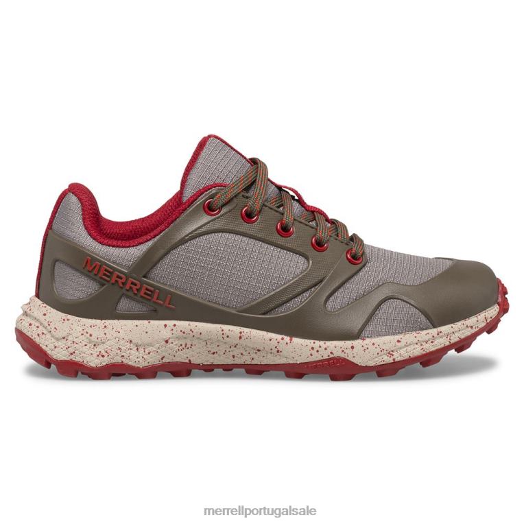 sapato impermeável altalight baixo a/c (mk265981) Merrell crianças 4820N1490 tartaruga marinha/pimentão sapato