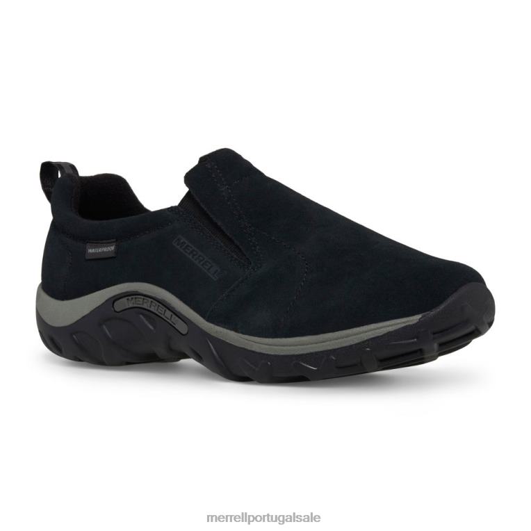 selva moc gelado à prova d'água (j95605k) Merrell crianças 4820N1426 preto sapato