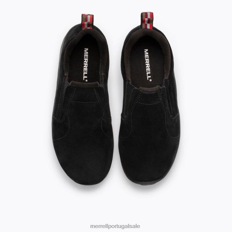 selva moc (j95631) Merrell crianças 4820N726 preto sapato