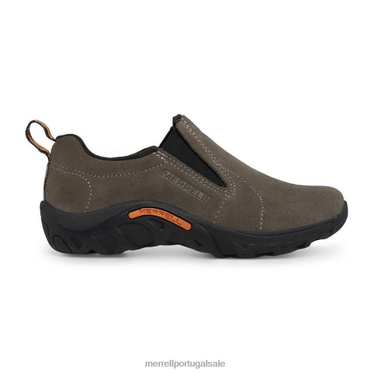 selva moc (j95635) Merrell crianças 4820N724 camurça gunsmoke sapato