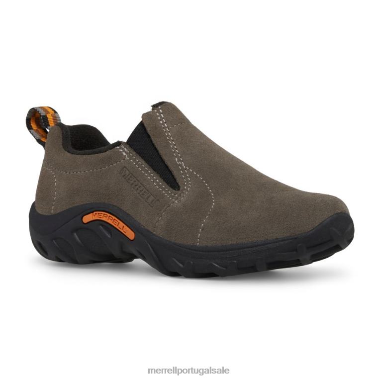 selva moc (j95635) Merrell crianças 4820N724 camurça gunsmoke sapato