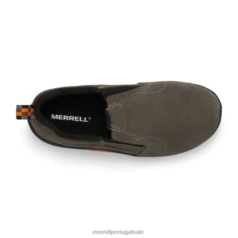 selva moc (j95635) Merrell crianças 4820N724 camurça gunsmoke sapato