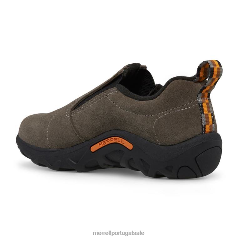 selva moc (j95635) Merrell crianças 4820N724 camurça gunsmoke sapato