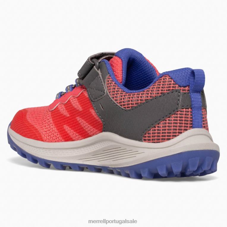 tênis nova 3 (mk166787) Merrell crianças 4820N1358 lava sapato