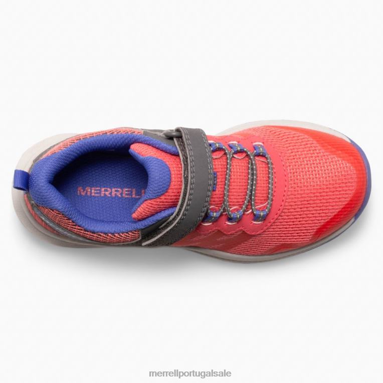 tênis nova 3 (mk166787) Merrell crianças 4820N1358 lava sapato