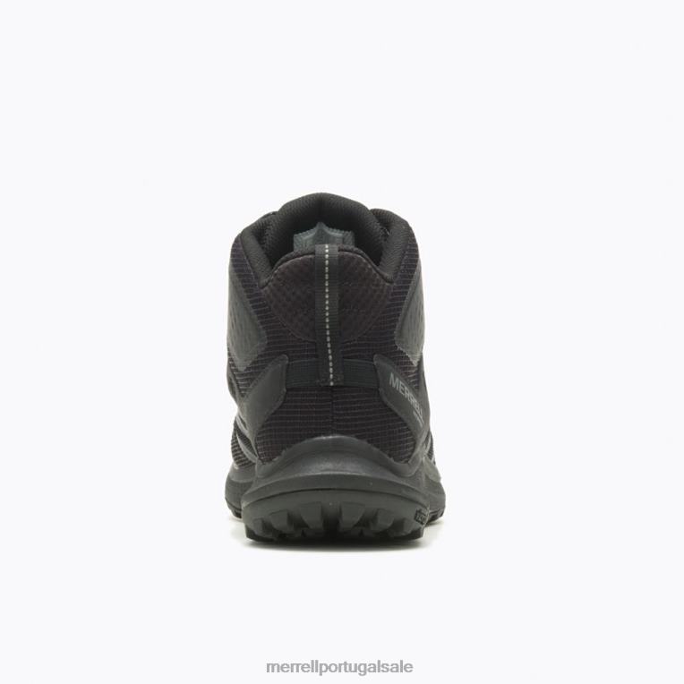 Bota nova 3 mid tática impermeável (j005049) Merrell homens 4820N381 preto/carvão sapato
