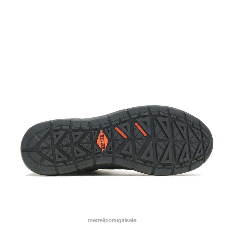 fullbench velocidade média à prova d'água cf (j005025) Merrell homens 4820N689 preto/carvão sapato