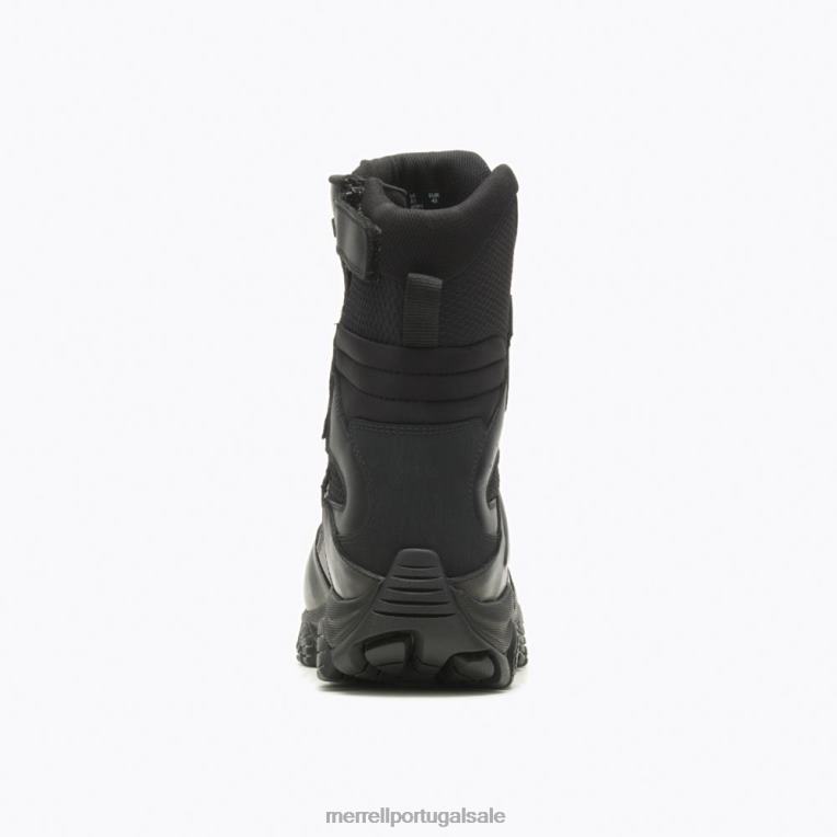 moab 3 8'' bota de resposta tática à prova d'água largura larga (j003913w) Merrell homens 4820N769 preto sapato