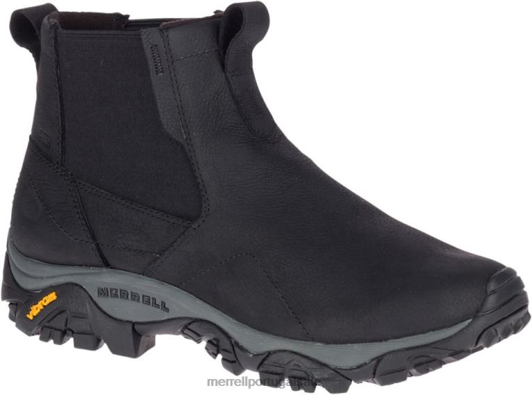 moab aventura chelsea polar impermeável (j61847) Merrell homens 4820N501 preto sapato