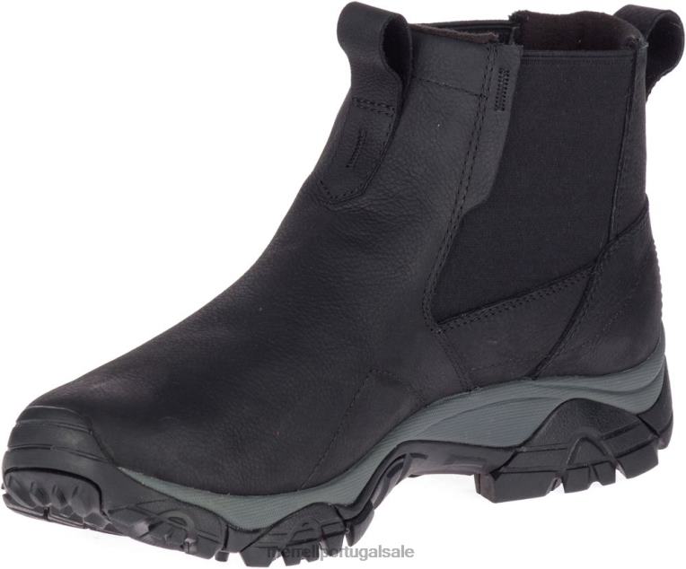 moab aventura chelsea polar impermeável (j61847) Merrell homens 4820N501 preto sapato