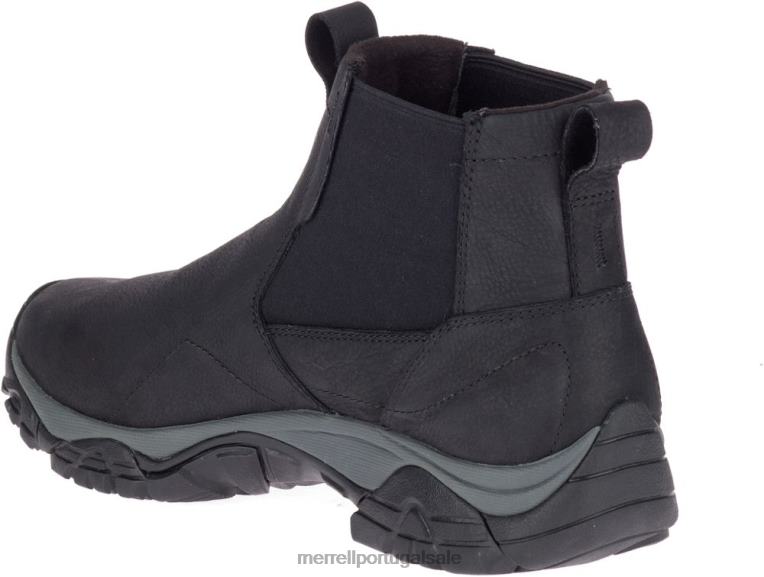 moab aventura chelsea polar impermeável (j61847) Merrell homens 4820N501 preto sapato