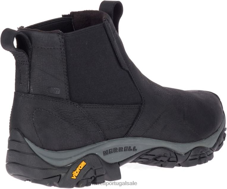 moab aventura chelsea polar impermeável (j61847) Merrell homens 4820N501 preto sapato