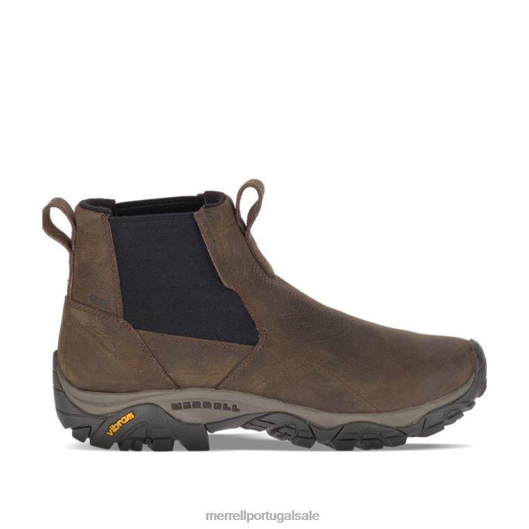 moab aventura chelsea polar impermeável (j88453) Merrell homens 4820N502 marrom sapato