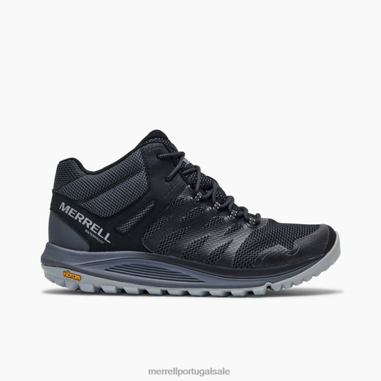 nova 2 meio à prova d'água (j035579) Merrell homens 4820N208 preto sapato