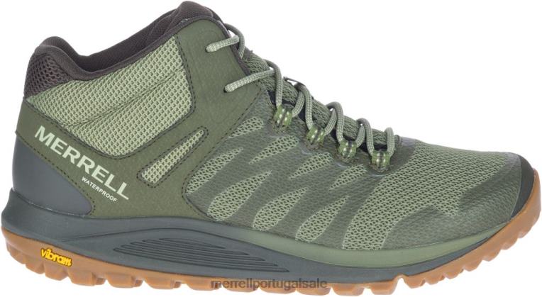 nova 2 meio à prova d'água (j035581) Merrell homens 4820N209 líquen sapato