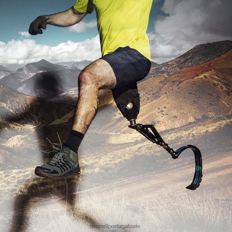 nova 2 meio à prova d'água (j035581) Merrell homens 4820N209 líquen sapato