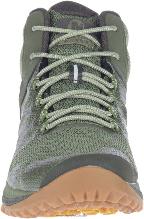 nova 2 meio à prova d'água (j035581) Merrell homens 4820N209 líquen sapato