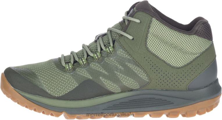 nova 2 meio à prova d'água (j035581) Merrell homens 4820N209 líquen sapato