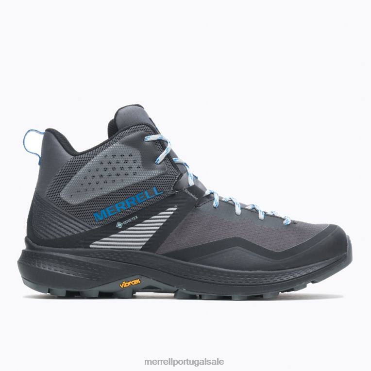 mqm 3 mid gore-tex (j135573) Merrell homens 4820N80 pedra/azul sapato