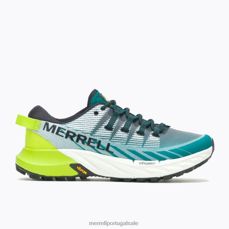 pico de agilidade 4 (j036841) Merrell homens 4820N82 jade sapato