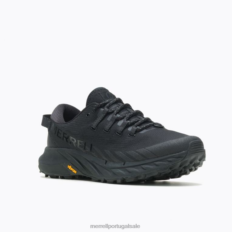 pico de agilidade 4 (j500301) Merrell homens 4820N81 preto triplo sapato