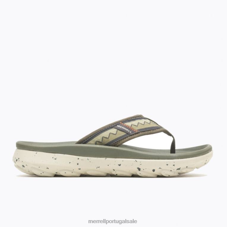 cabana ultra flip (j004917) Merrell homens 4820N119 Oliva sapato