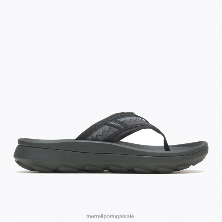 cabana ultra flip (j005327) Merrell homens 4820N118 preto sapato