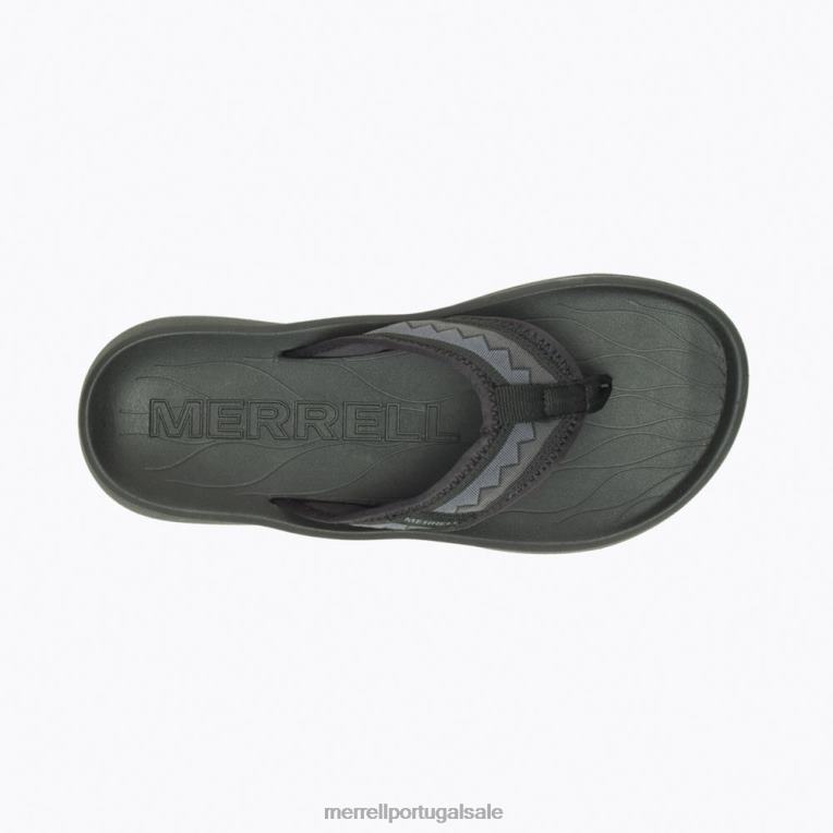 cabana ultra flip (j005327) Merrell homens 4820N118 preto sapato