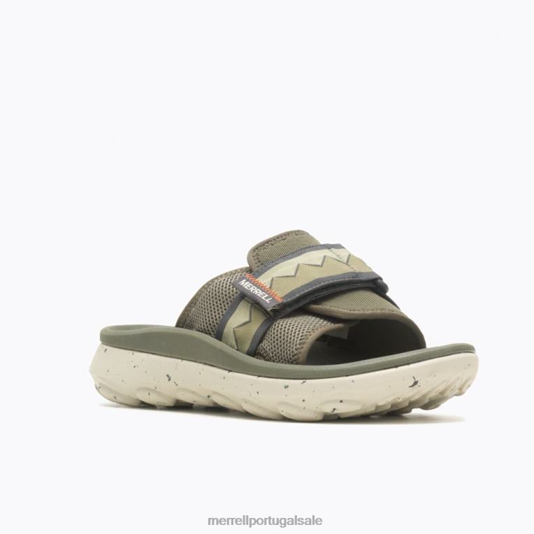 cabana ultra slide (j004939) Merrell homens 4820N113 Oliva sapato