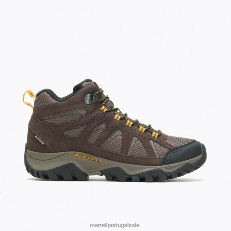 Oakcreek largura média à prova d'água (j036401w) Merrell homens 4820N604 expresso sapato