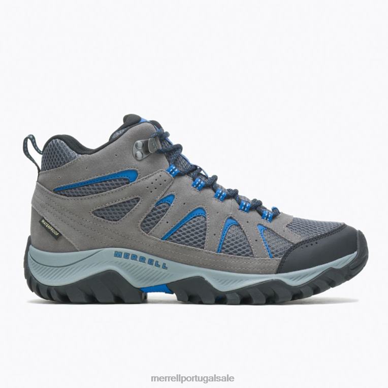 Oakcreek meio impermeável (j035923) Merrell homens 4820N614 carvão sapato