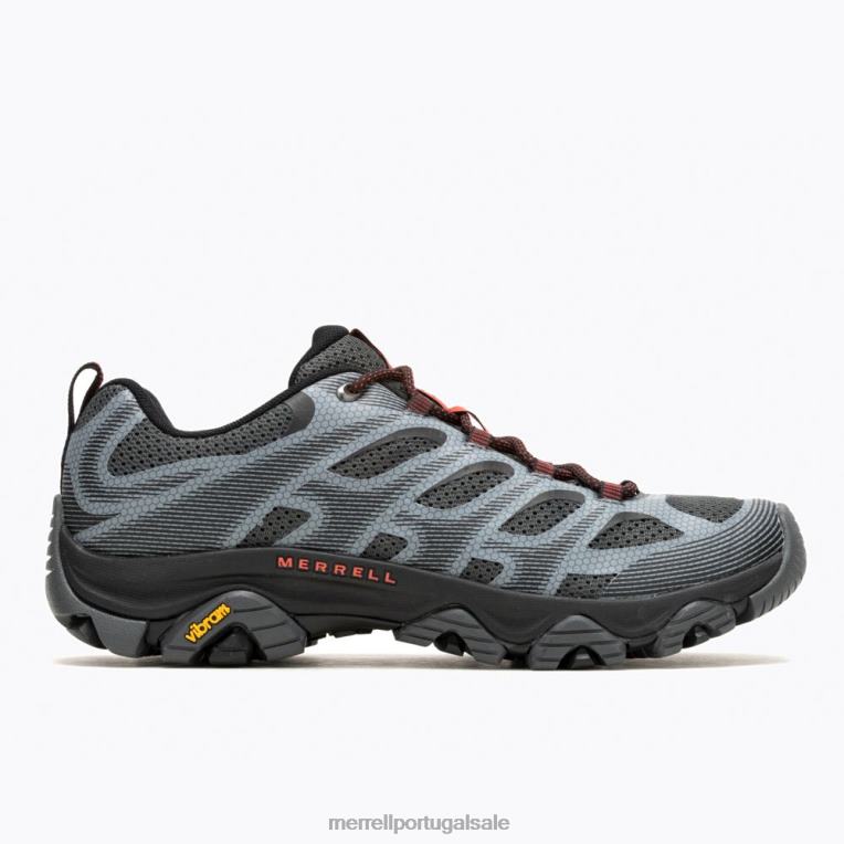 borda de moab 3 (j035901) Merrell homens 4820N363 granito sapato