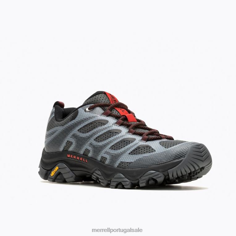 borda de moab 3 (j035901) Merrell homens 4820N363 granito sapato