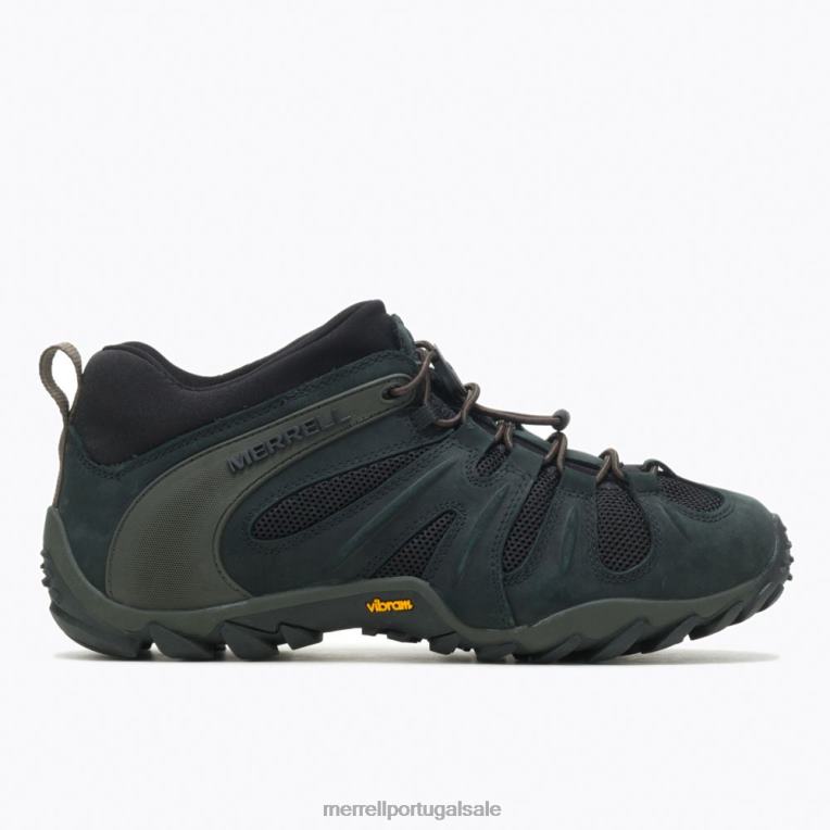 camaleão 8 trecho (j033091) Merrell homens 4820N278 preto sapato