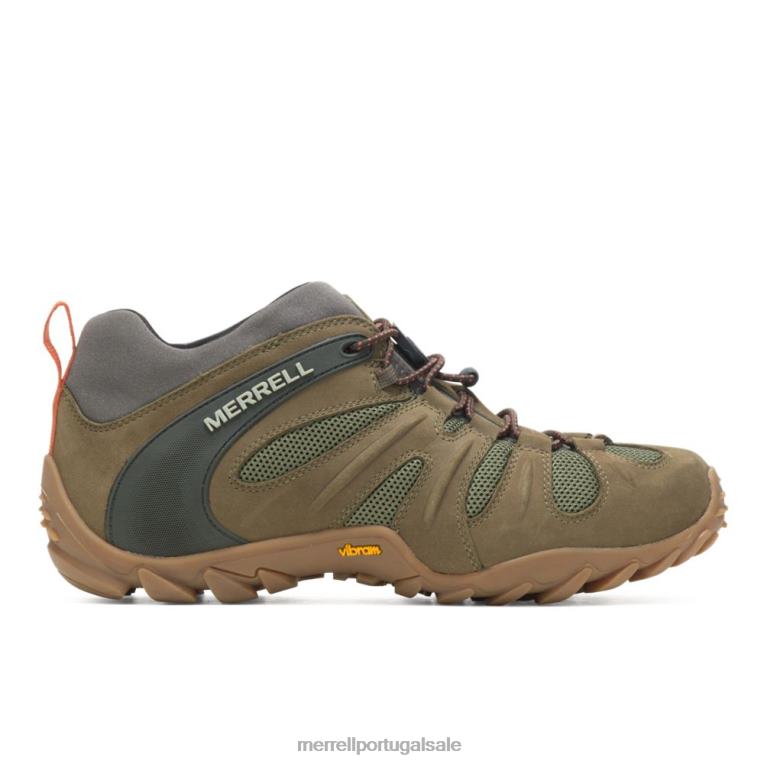 camaleão 8 trecho (j033419) Merrell homens 4820N282 Oliva sapato