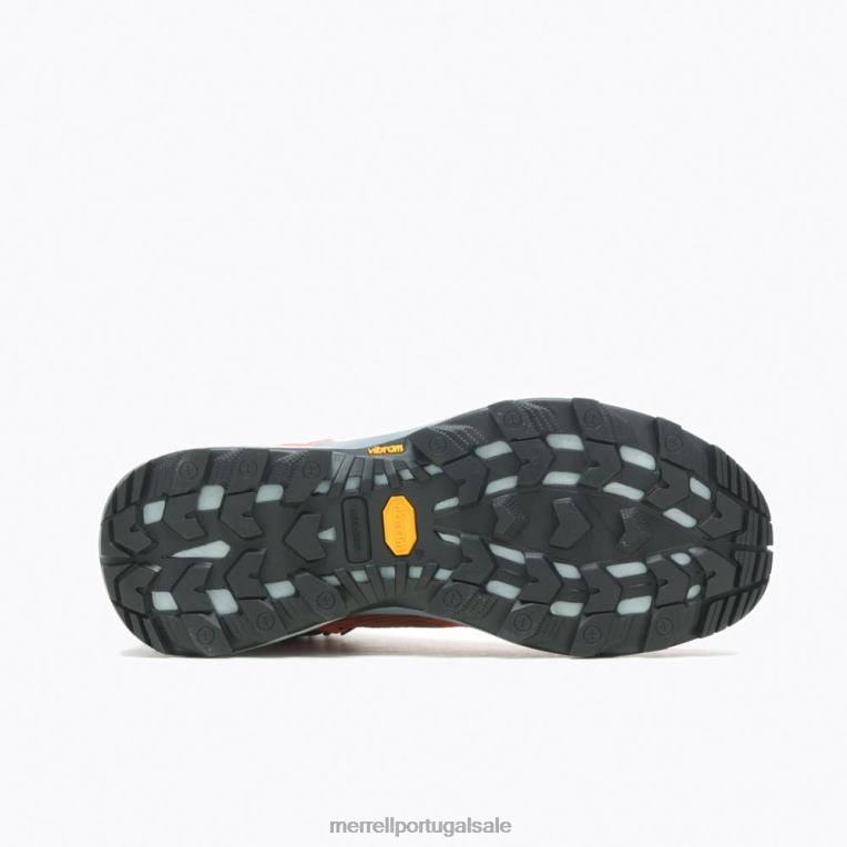 caminhante desonesto no meio de gore-tex (j037147) Merrell homens 4820N35 laranja sapato