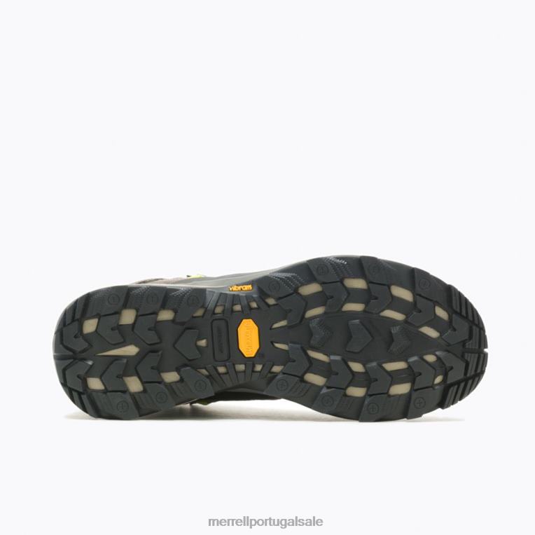 caminhante desonesto no meio de gore-tex (j037159) Merrell homens 4820N34 pedregulho sapato