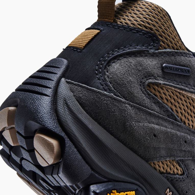 largura larga à prova d'água moab 3 média (j036269w) Merrell homens 4820N217 Butternut/beluga sapato