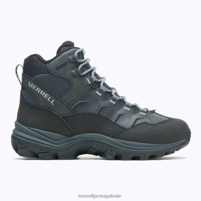 largura térmica média à prova d'água (j16467w) Merrell homens 4820N709 preto sapato