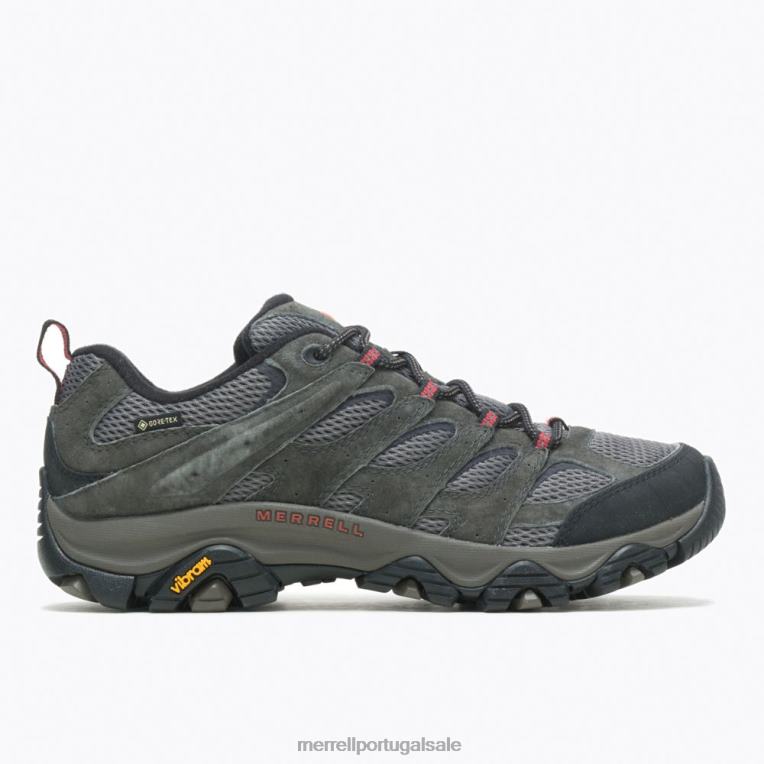 moab 3 gore-tex (j036263) Merrell homens 4820N233 beluga sapato