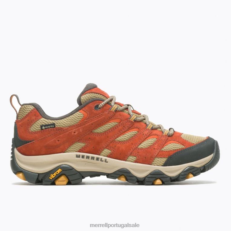moab 3 gore-tex (j036755) Merrell homens 4820N235 argila sapato